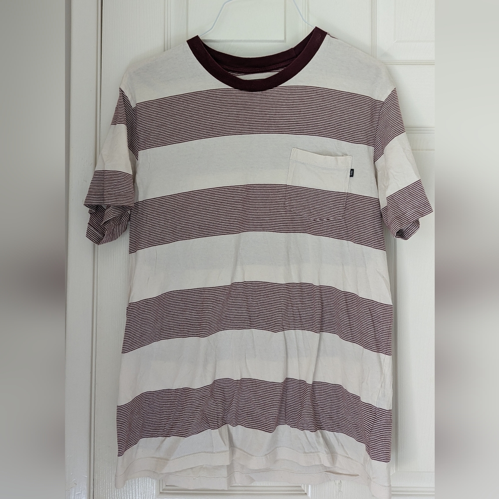 Obey Men's M striped t-shirt